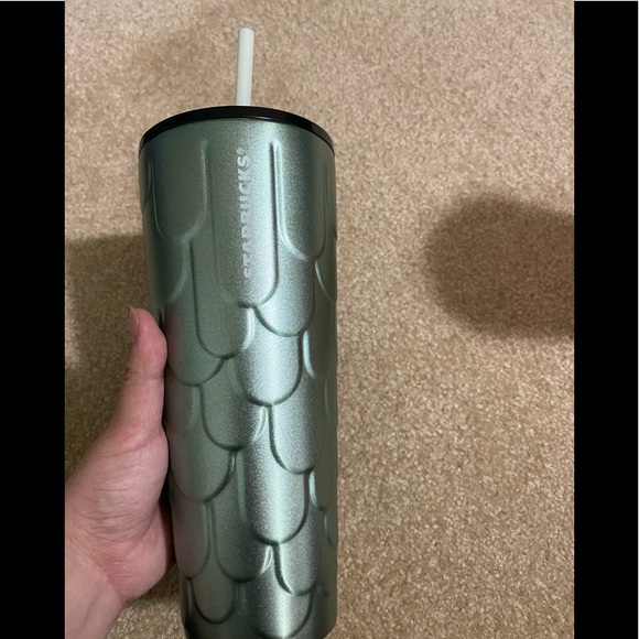 Mermaid Tail SS Starbucks Venti Cup - Picture 1 of 4